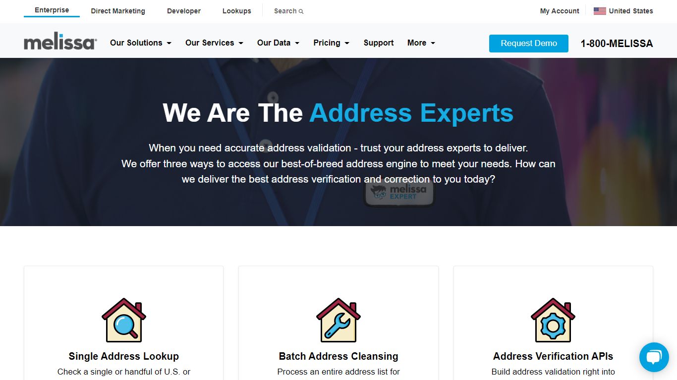 Address Search Tool | Melissa Lookups